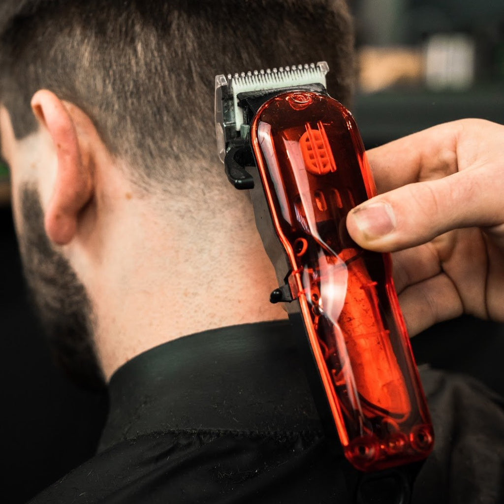 Transparent Red Clipper Case