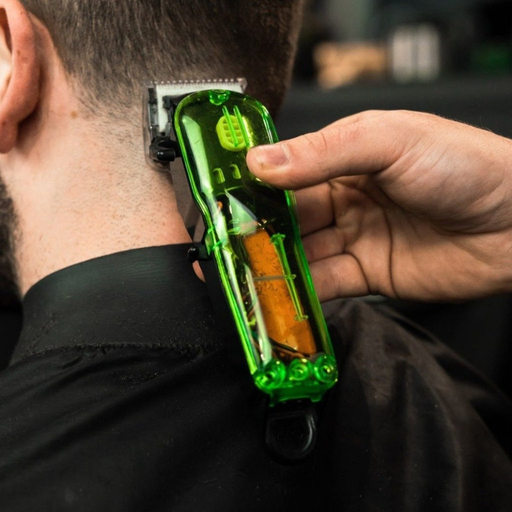 Transparent Green Clipper Case